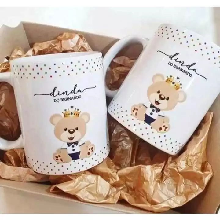CANECA CERÂMICA PERSONALIZADA COM SUA IDEIA | NOME, FOTO, LOGO, FRASE | PRESENTE PERSONALIZADO - Imagem 4