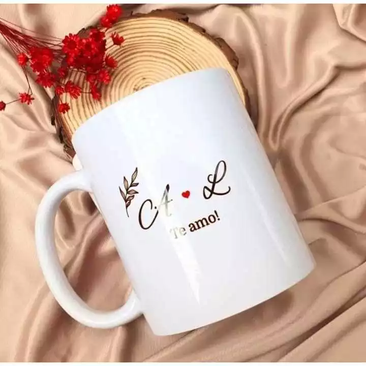 CANECA CERÂMICA PERSONALIZADA COM SUA IDEIA | NOME, FOTO, LOGO, FRASE | PRESENTE PERSONALIZADO - Imagem 7